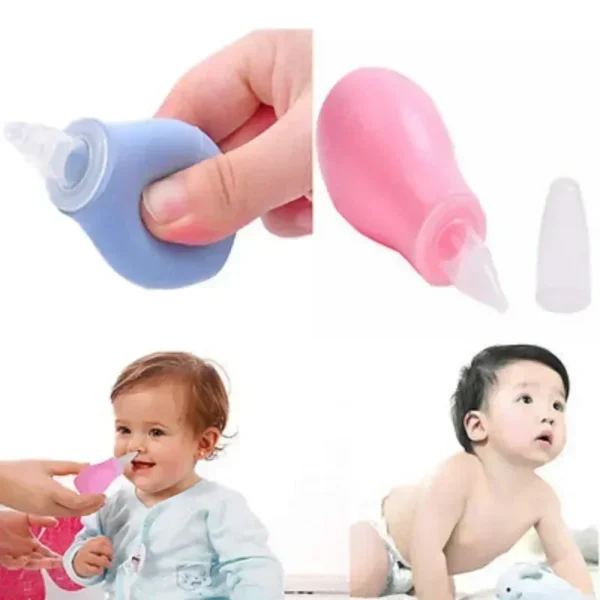 Baby Nasal Aspirator Safety Vacuum Nose Cleaner Suction Bodyguard Flu Protection Newborn Safty Accessories - Image 2