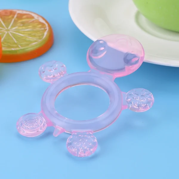 Silicone Child Teething Chewable Pacifier Cute Toddler Teething Soother Bite Toys Newborn Health Molar Gifts Chewing Accessories